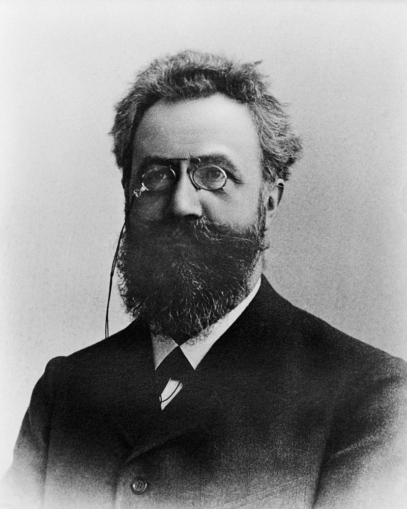 Retrato fotográfico de Hermann Ebbinghaus