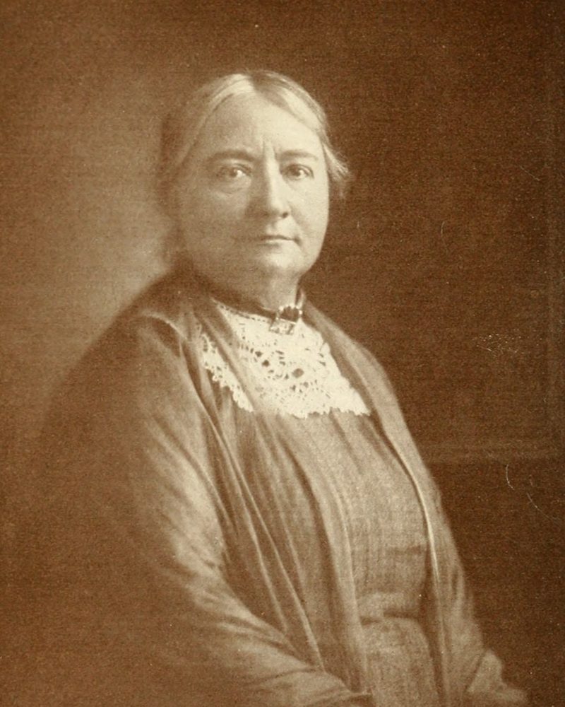 Retrato fotográfico de Ellen Key