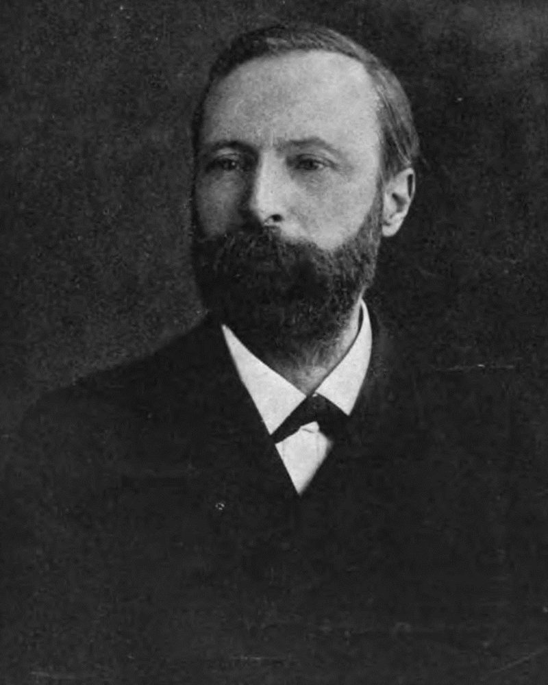 Retrato fotográfico de Frank Parsons