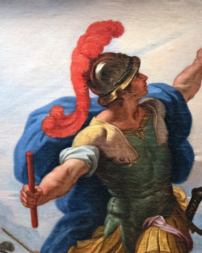 Representação de Josué na pintura clássica