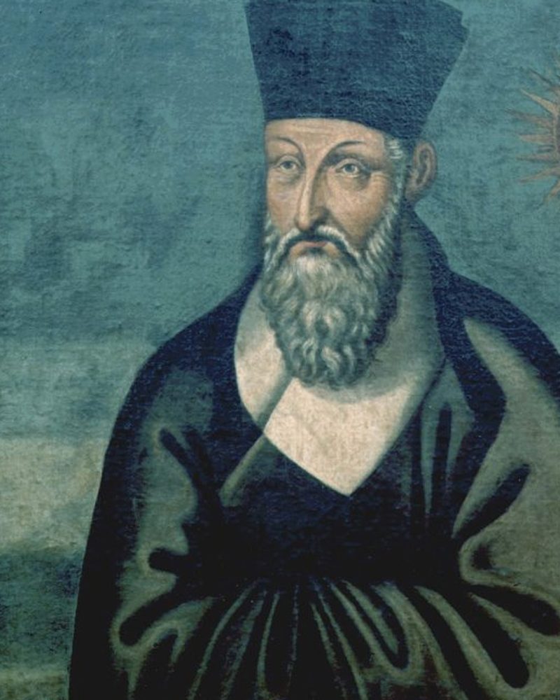 Retrato pintado de Matteo Ricci