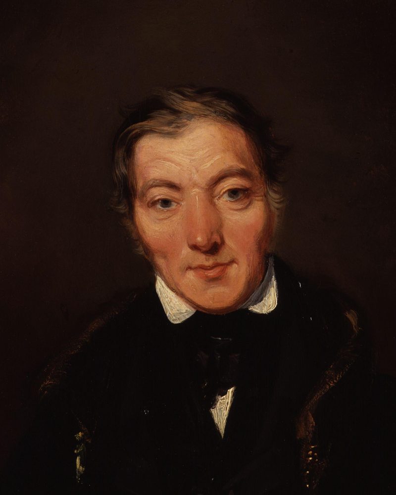 Retrato pintado de Robert Owen