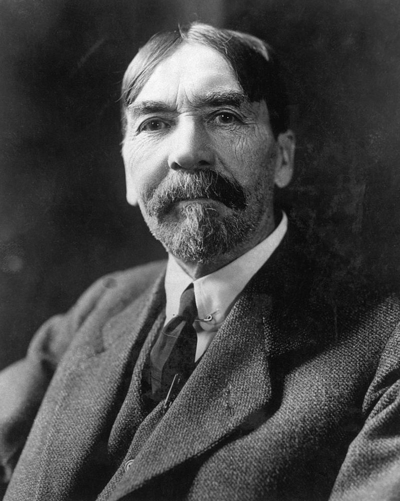 Retrato fotográfico de Thorstein Veblen